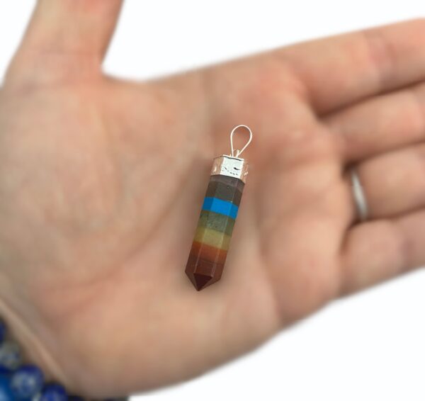 Chakra Pendant with cord necklace - Image 2