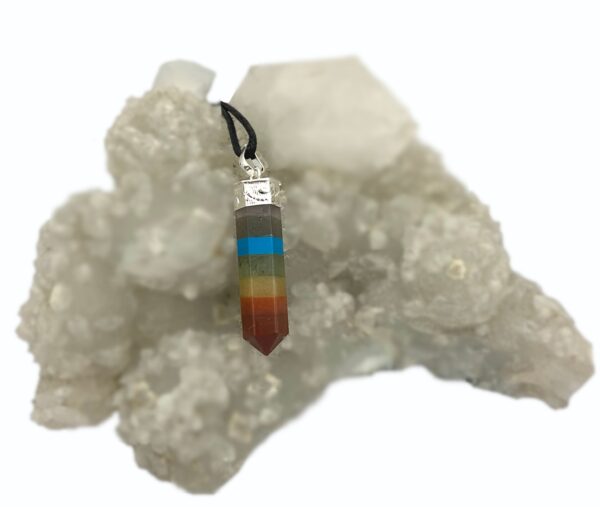 Chakra Pendant with cord necklace