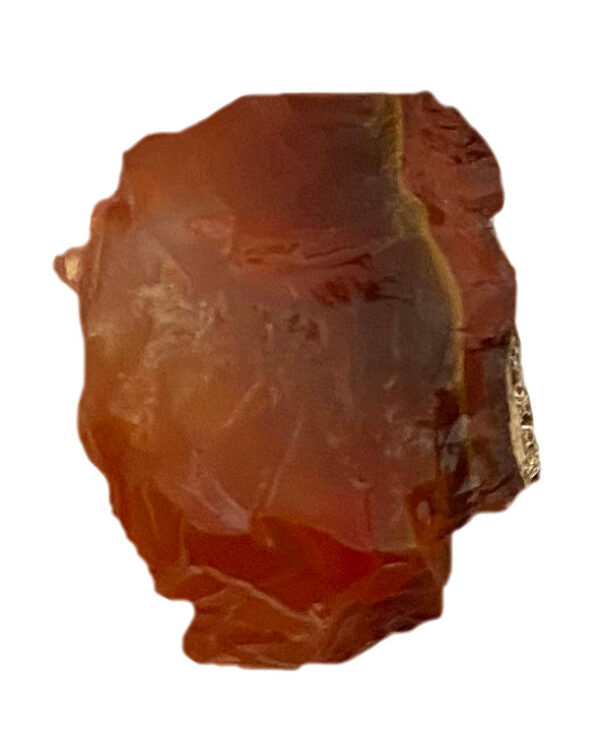 Raw Carnelian Crystal x1 - Sacral Chakra Healing Crystal - Perfect for balancing emotions, sensuality, & creativity