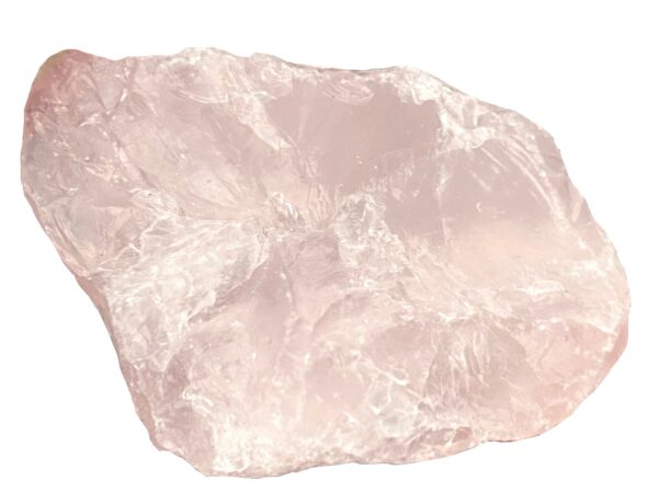 Rose Quartz Raw Stone x1 - Heart Chakra Healing Crystal - Perfect for love and self love